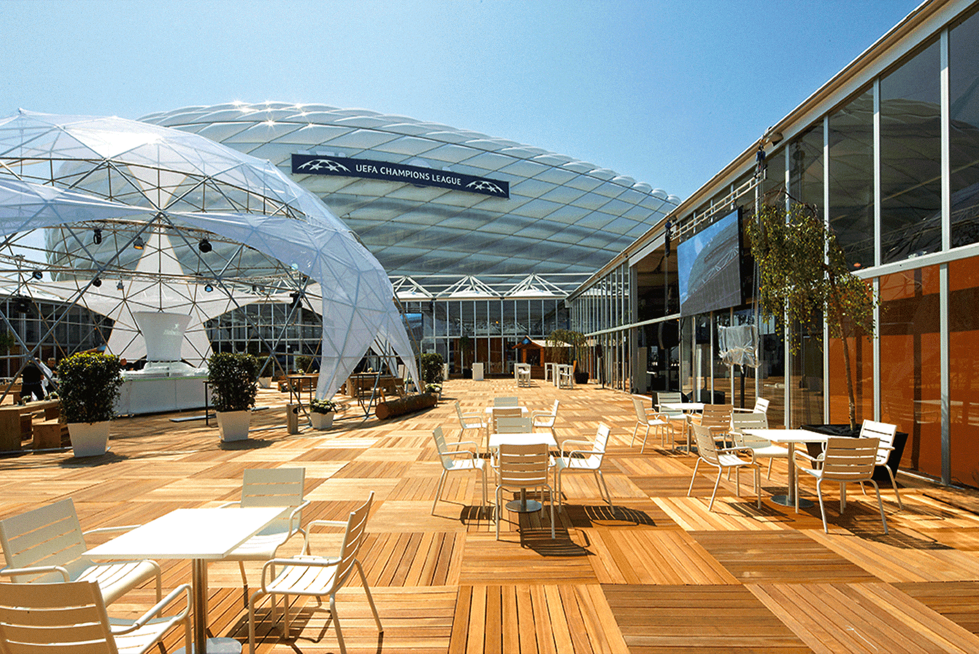 UEFA Champions Village: Sponsor Hospitality