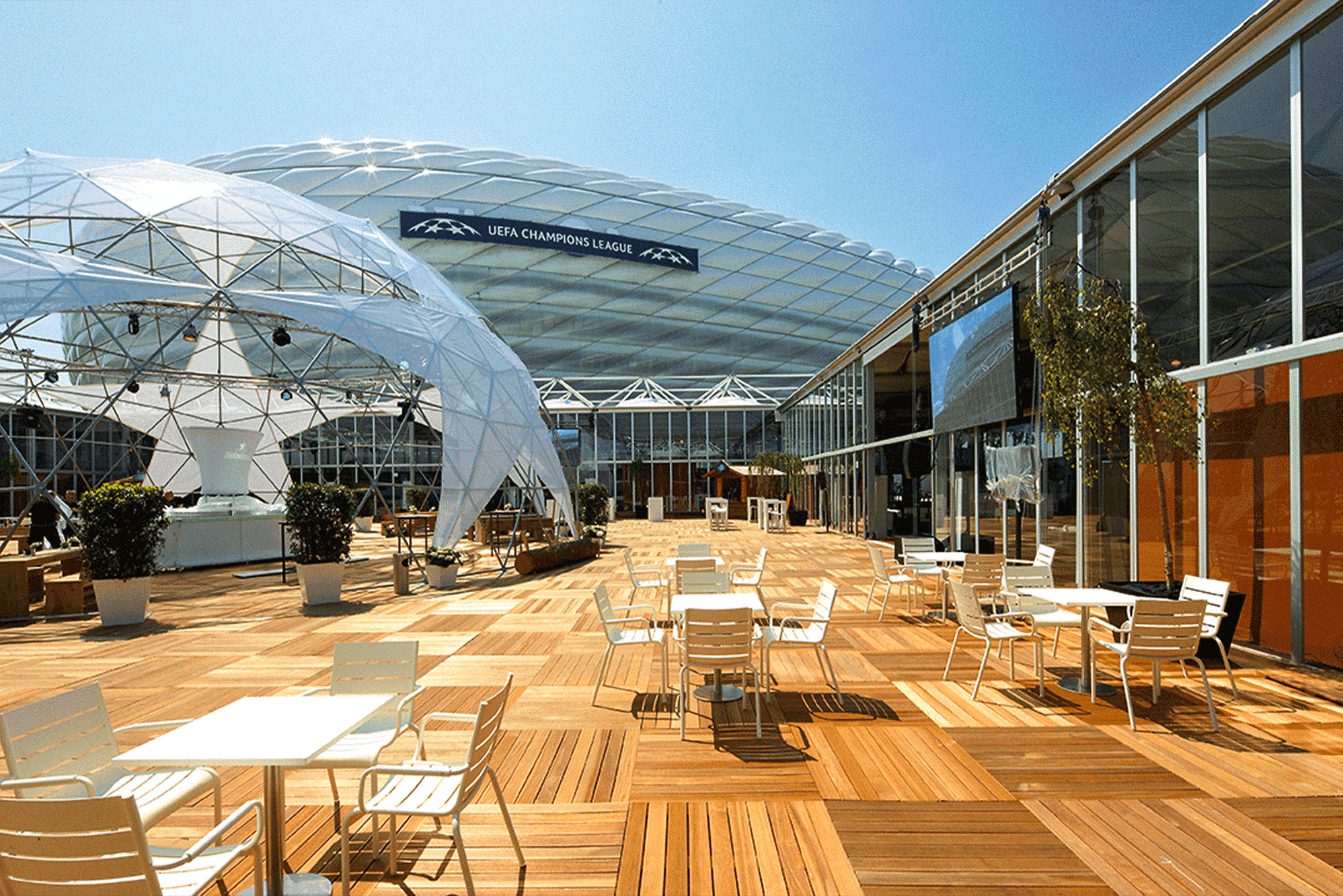 UEFA Champions Village: Sponsor Hospitality