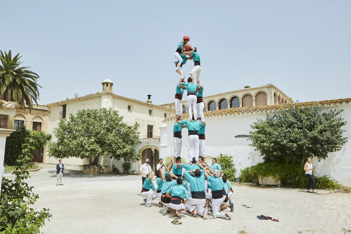 Castellers - extraordinary event entertainment in Barcelona
